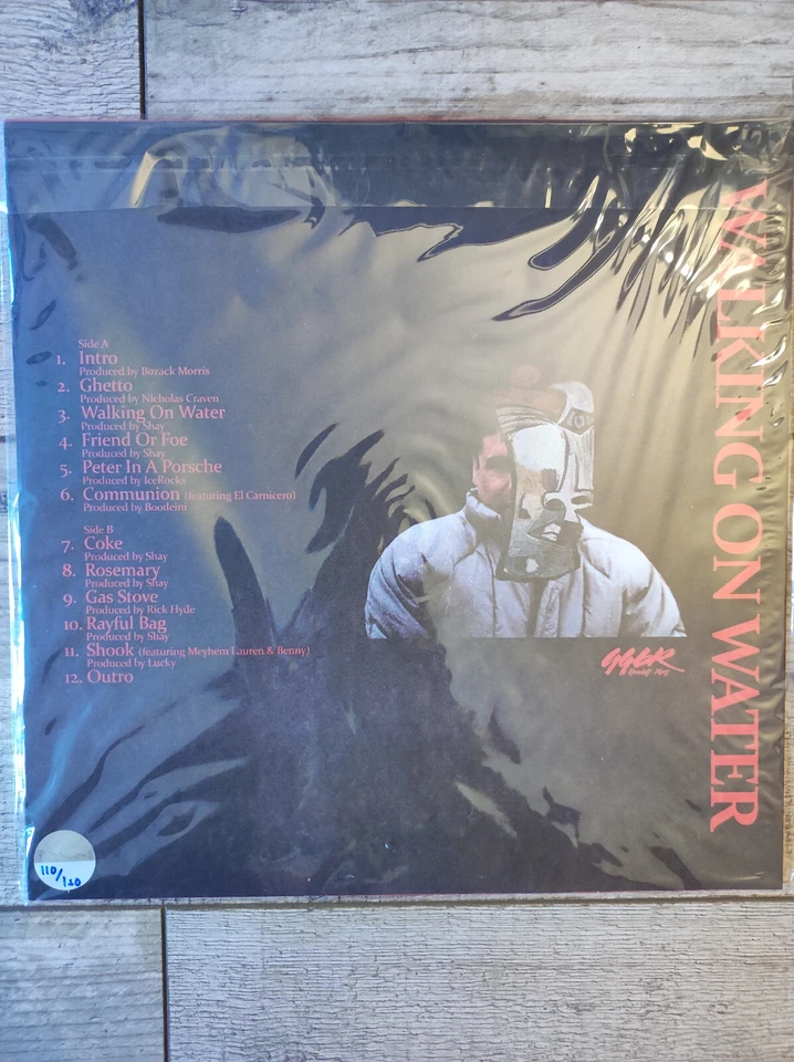 Elcamino - Walking on Water - US Vinyl LP Limitiert Nummeriert Blau Neu - Bild 2 von 4