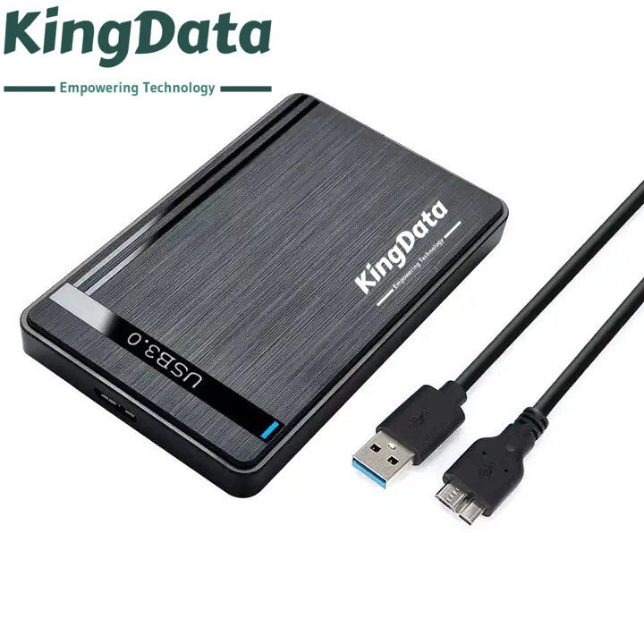 USB 3.0 SATA External Hard Drive Case 2.5 Inch Enclosure Caddy HDD SSD Black - Image 2 of 4