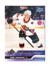 2023-24 UD Young Guns ROBY JARVENTIE Edmonton Oilers Rookie Card# 705