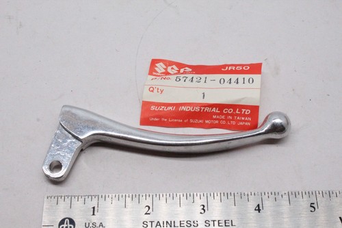 Genuine Suzuki OEM Front Brake Lever With Mount For JR50 Dirt Bike (1985-2004 Models)