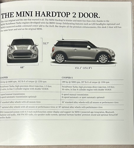 ORIGINAL FACTORY 2017 MINI AUTOMOBILES MODELS BROCHURE - 32 PAGES RARE FIND - Picture 4 of 10