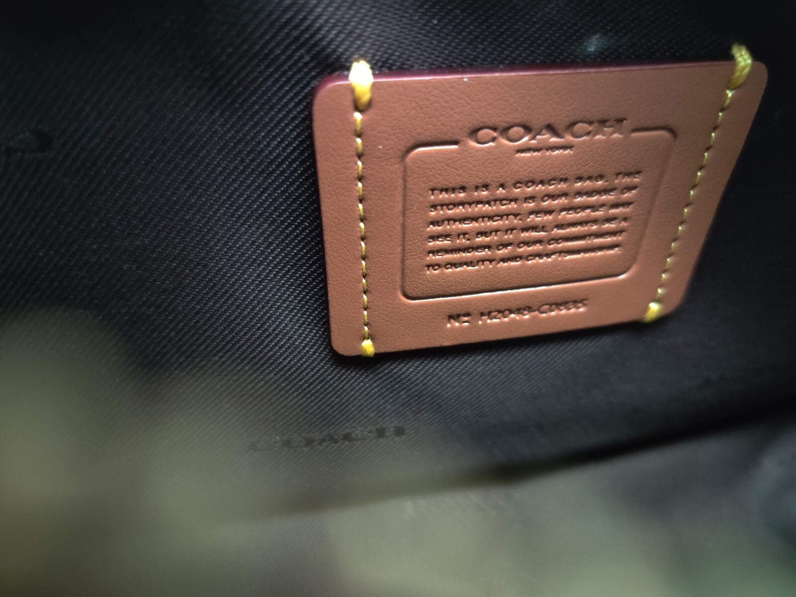 Coach Swinger Convertible Leather Crossbody Bag C0835… Gem