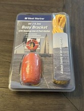 Western Marine 60  Buoy Bracket with Heaving Line  Foot Anchor