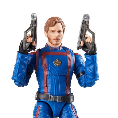 Marvel Legends Star-Lord Guardians of the Galaxy 6" BAF Action Figure In Hand - Picture 3 of 9