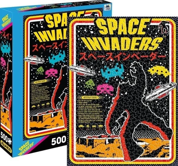 AQUARIUS Rompecabezas Space Invaders 500 piezas 480mm x 350mm (nm)