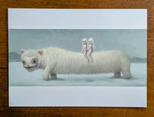 MARK RYDEN Long Yak Handbill Art Print Frame it! Postcard Mini Poster MINT
