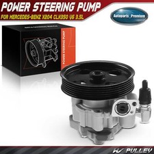 Power Steering Pump w/ Pulley for Mercedes Be...