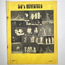 50's Revisited Volume 1 Issue 2 Vintage 1973 Oldies Record Doo Wop Magazine