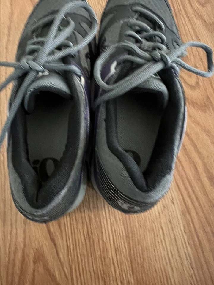 Zapatos de bicicleta de montaña Pearl Izumi para mujer X-ALP Seek V gris/negro/púrpura talla 40 Foto 4 de 4