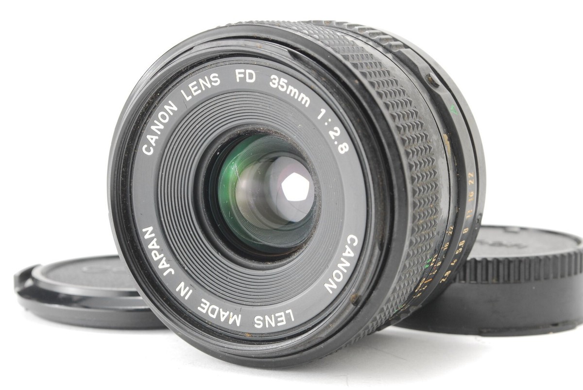 NEAR MINT】Canon New FD 35mm F/2.8 Wide Angle MF Lens FD NEAR MINT】Canon New FD 35mm F/2.8 Wide Angle MF Lens FD