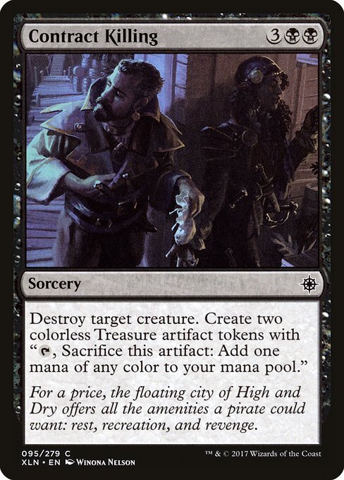 CONTRACT KILLING x4 mtg NM-M Ixalan 4 Common