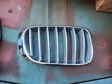 2015-2017 BMW X3 Right Passenger Upper Kidney Grille 51-11-7-210-726 OEM Crack