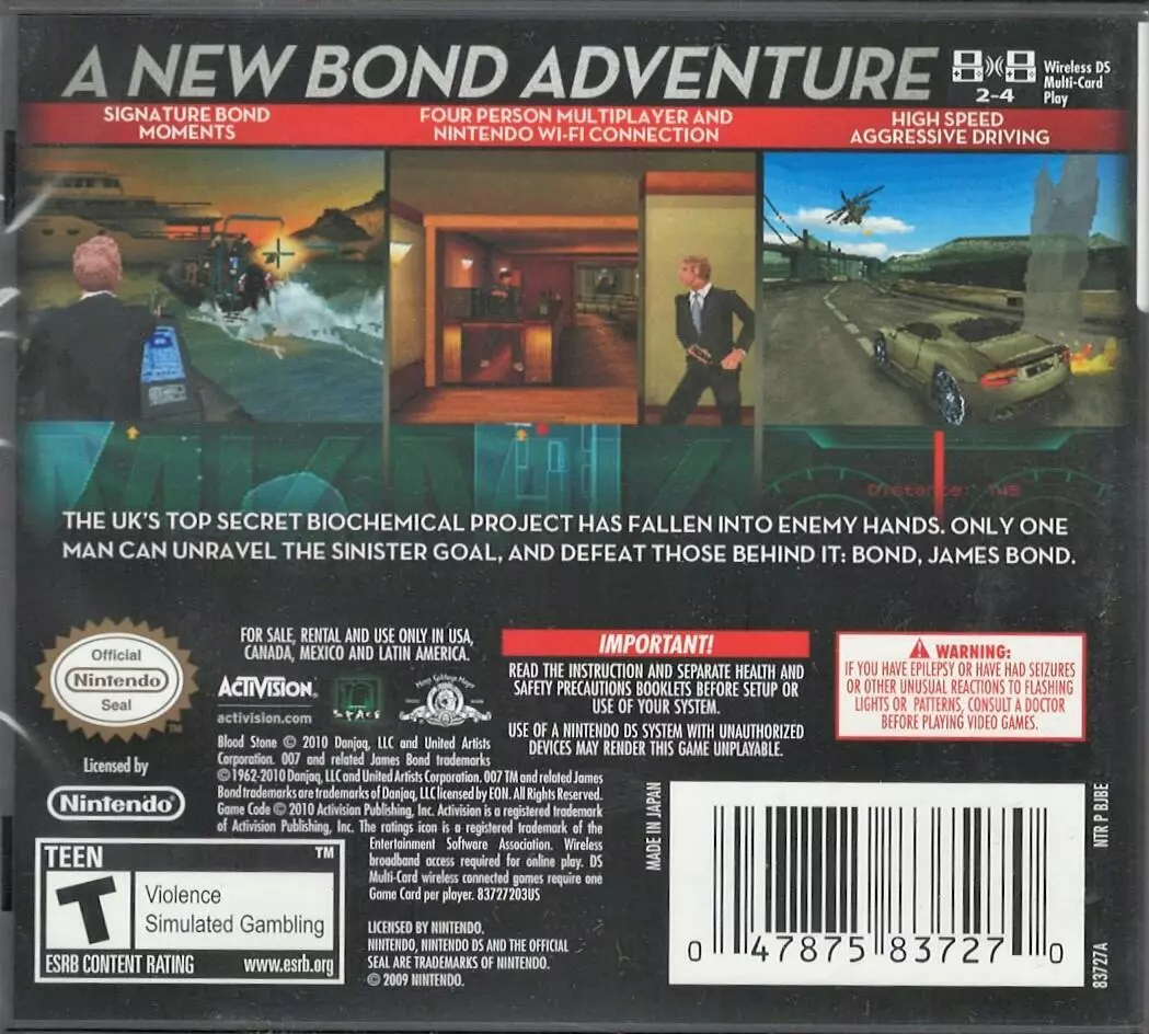 GoldenEye 007 (F) ROM Download - Nintendo DS(NDS)