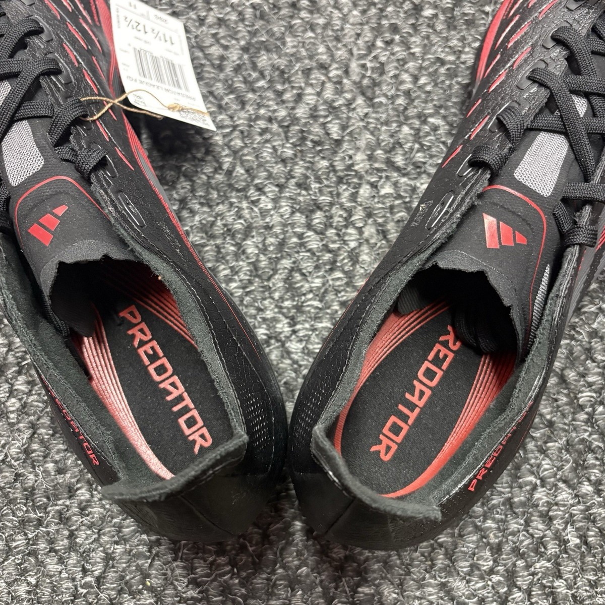 Adidas Predator League FG (ID1328) Stealth Victory Core Black Red