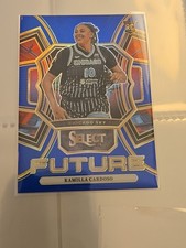 2024 Panini Select WNBA #1 Kamilla Cardoso Select Future Prizms Blue #/49