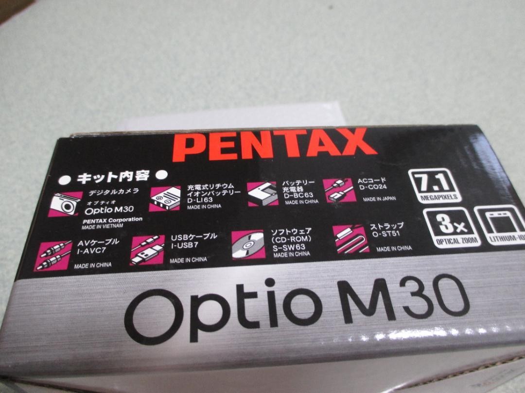 動作確認済み✨PENTAX Optio M OPTIO M30 レッド カメラ 動作確認済み✨PENTAX Optio M OPTIO M30 レッド カメラ Pentax