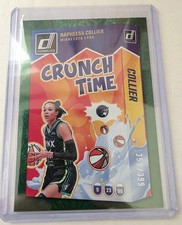 2025 Panini Donruss WNBA Crunch Time Green Napheesa Collier Lynx #18 /399