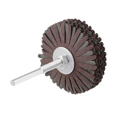 Abrasive Cloth Tongue Wheel Leaving 1/4'' 180 Grain Stem