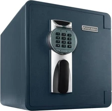 First Alert .92 CU' Waterproof 1 Hour Fire and Theft Digital Bolt-Down Safe