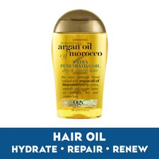 OGX Renewing  Argan Oil of Morocco Hair Oil, Extra Strength Serum Treatment