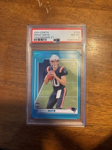 2024 ZENITH DRAKE MAYE RROOKIE 1/1 PSA 8