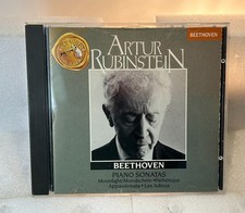 Arthur Rubinstein - Beethoven Piano Sonatas CD, 1993 W/ Case, Tested RARE