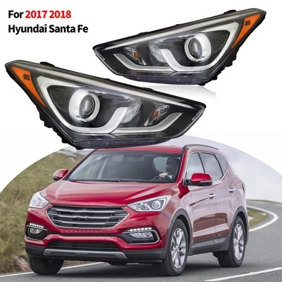 New Passenger/Driver Headlight Assembly fits 2017-2018 Hyundai Santa Fe Sport