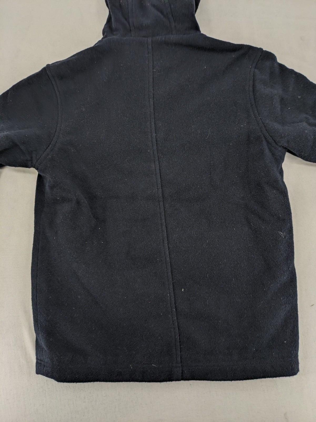 Tom Tailor Jungen Wollmantel Winterjacke Gr 140 Dunkelblau mit Kapuze Füttert image 6