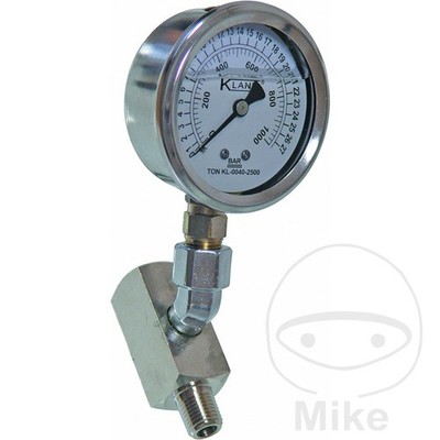 SIN MARCA Manometer für Hydraulikpumpe 1000 BAR 1/4