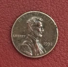 1992 P Lincoln Penny - actual coin - free shipping