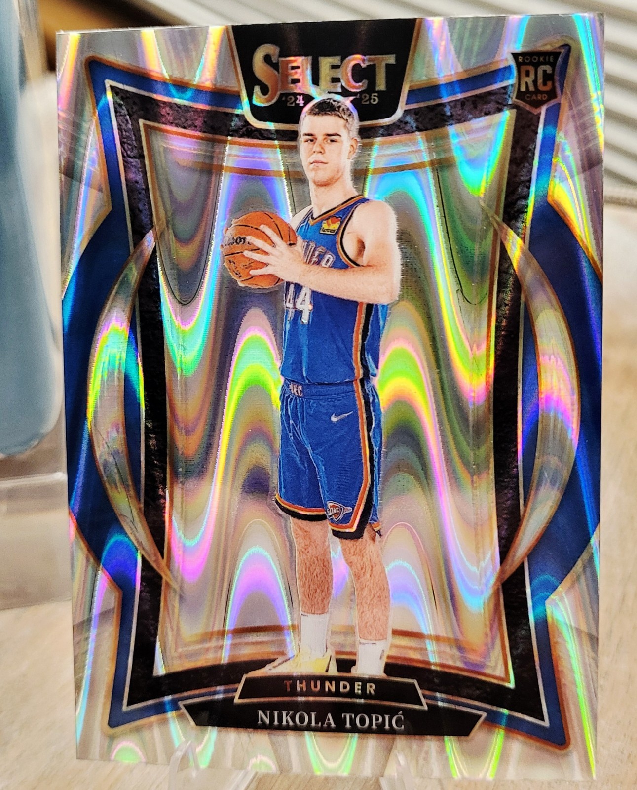 2024-25 Panini Select - Concourse Nikola Topic #89 Tectonic Prizm (RC)