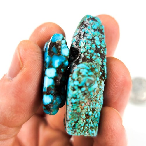 GS940 AAA-grade Red Spiderweb Kingman turquoise 55.5 grams; lapidary - Picture 10 of 16