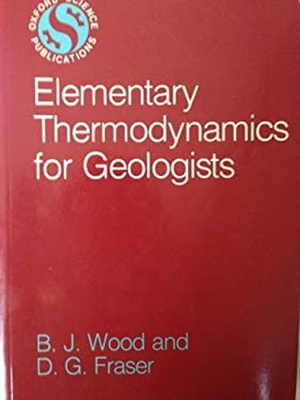 #ad Elementary Thermodynamics for Geologists Paperback B. J. Fraser $25.22