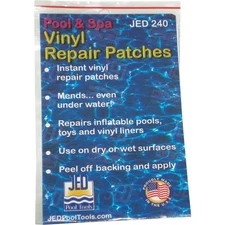 JED Pool Vinyl Peel N Patch Pool Repair Kit (6-Count) 35-240 JED Pool 35-240