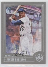 2018 Diamond Kings Photo Variation Gray Frame 75/99 Jackie Robinson #28 HOF nh6