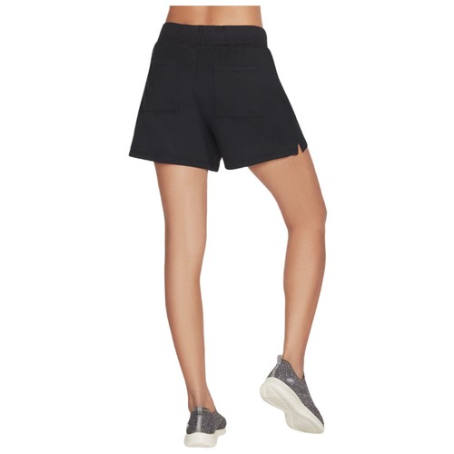 Pantalones Cortos Skechers Damas Go Lounge Escapada 4" SkechLuxe Suave Gimnasio Yoga Correr - Imagen 3 de 10