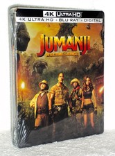 Jumanji: Welcome to the Jungle (4K/Blu-ray, STEELBOOK) Dwayne Johnson Jack Black