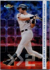 2002 Topps Finest - Derek Jeter #14 X-Fractor /299 - Yankees