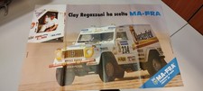 POSTER CLAY REGAZZONI ALLEGATO AUTOSPRINT ANNI 80