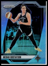 2024 Panini Prizm WNBA #78 Megan Gustafson Silver Prizm
