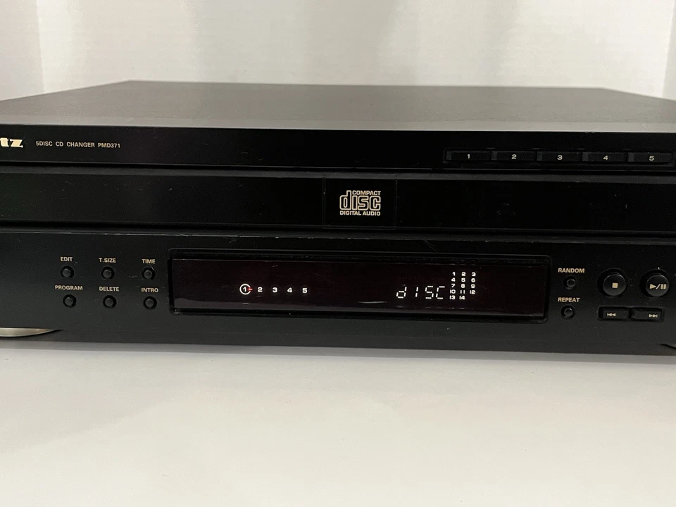 Marantz PMD371 Professional Audio 5 DISC Changer For Parts -Powers On/Won’t Play - Image 4 of 4