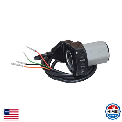 Alveytech Variable Speed 4-Wire Twist Grip Throttle For Razor E300 Versions 2-7