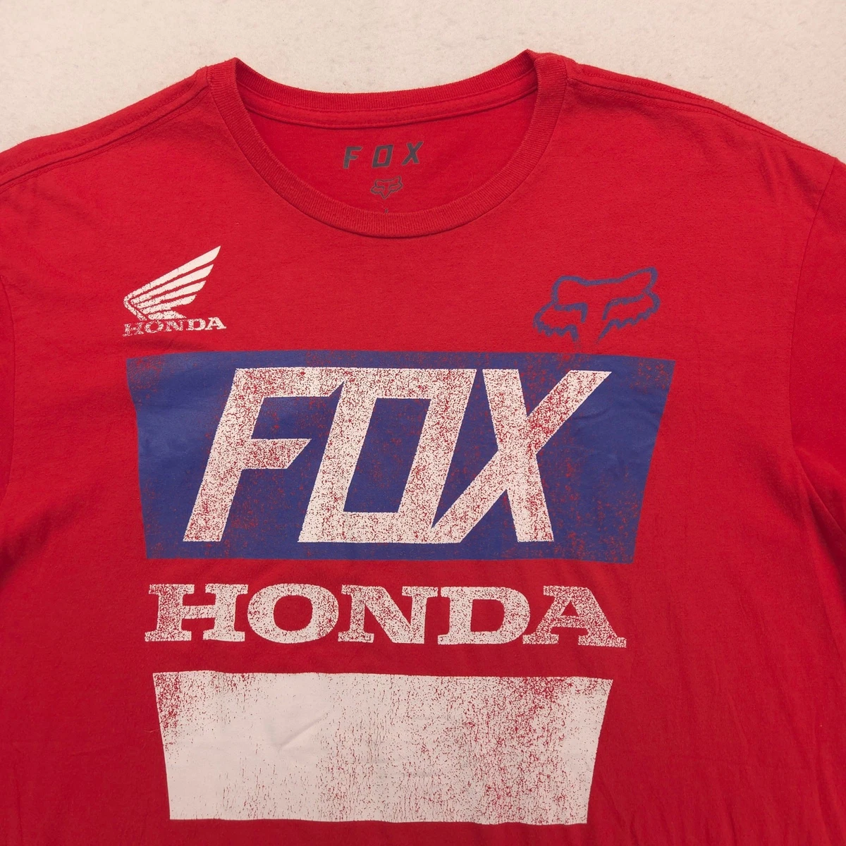 MAISON KITSUNÉ Bold Fox Head Patch Oversized T-Shirt in Red | SVD