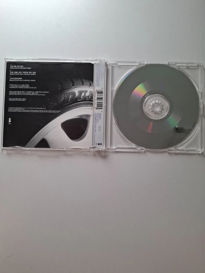 Carly Simon - You're So Vain | Single CD | Sehr gut - Bild 2 von 3