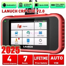 🔥Launch CRP123E V2.0 OBD2 Scanner ENG ABS SRS AT TPMS EPB Diagnostic Scan Tool