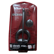 Labtec Desk Mic PC Desktop Microphone New 