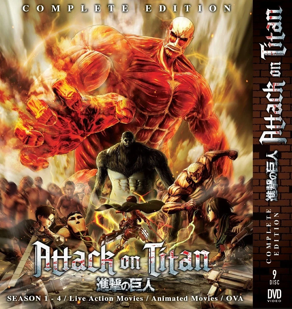 Attack on Titan Box Set DVDs for sale | eBay