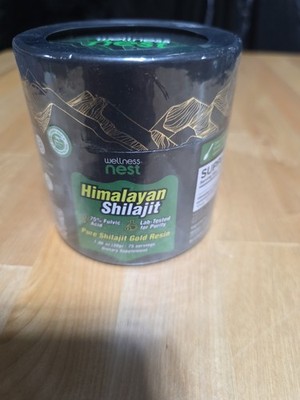 Wellness Nest Pure Himalayan Shilajit Pure Shilajit Gold Resin
