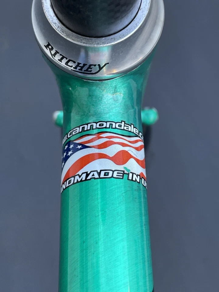 Cannondale Optimo Road Bike Frameset Set / Full Carbon Fork / Ritchey Headset - Image 2 of 4