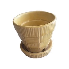 かね　　　　　　　　　　　　　　　　　　　【Vintage】McCoy Vintage McCoy Cookie Jar Hen on Basket Nest Cookie Jar Brown